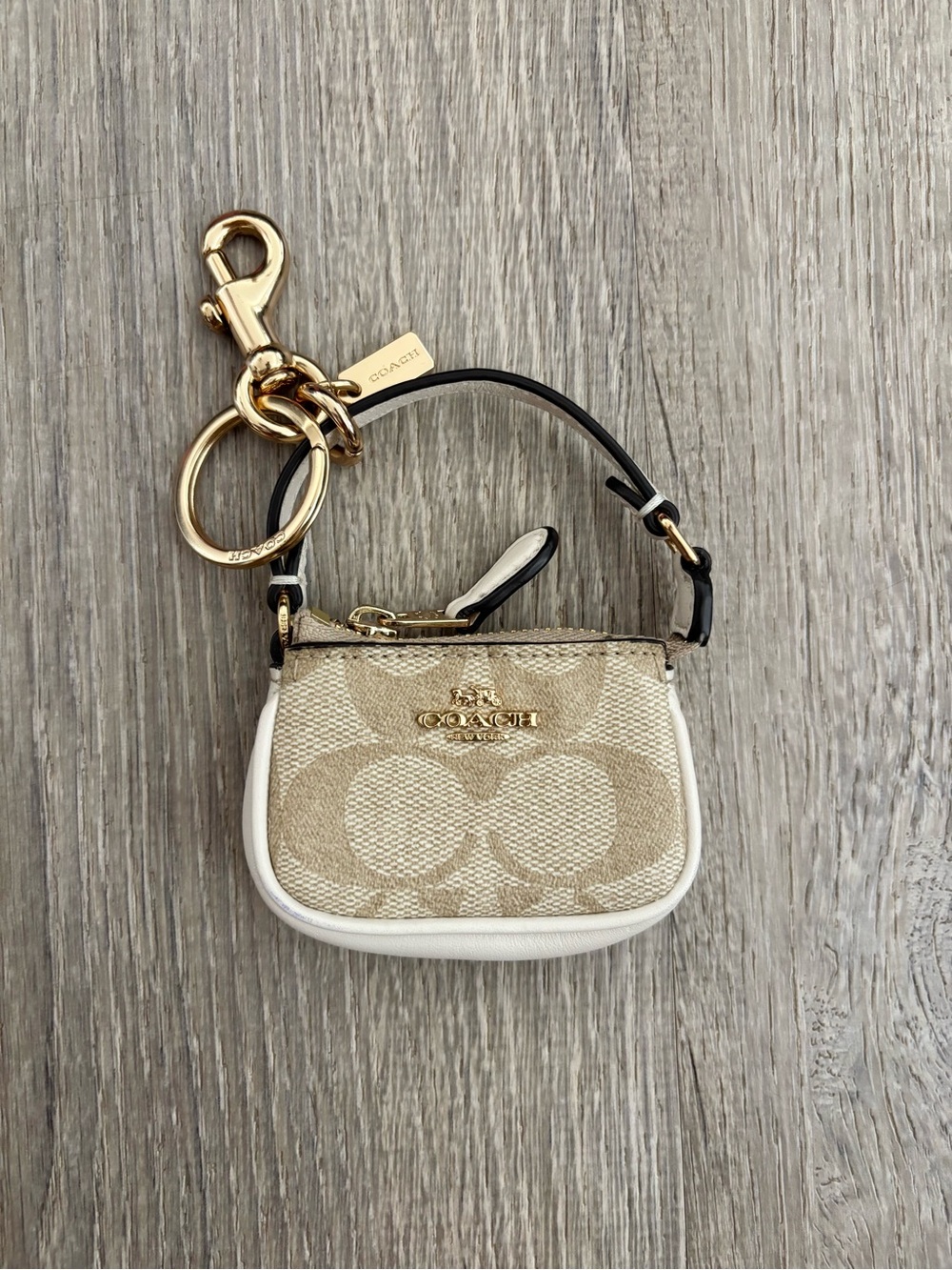 Coach Mini Nolita Bag Charm Keychain